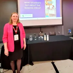 Rīgas Komercskola pārstāvēta IATEFL International Conference 2026 Braitonā, Apvienotajā Karalistē - stends