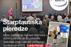 Rīgas Komercskola pārstāvēta IATEFL International Conference 2026 Braitonā, Apvienotajā Karalistē - baneris