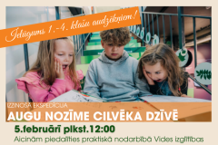 Izzinošā ekspedīcija "Augu nozīme cilvēka dzīvē" - 05.02.2026.