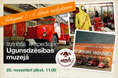 Izzinošā ekspedīcija "Iepazīsti Latvijas Ugunsdzēsības muzeju"-20.11.2025.