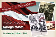 Izzinošā ekspedīcija "Karoga stāsts"-14.11.2025.