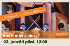 Izzinošā ekspedīcija "Kas ir mākslinieks?" - 22.01.2026.