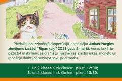 Izzinošā ekspedīcija ”Rīgas kaķi” – 02.03.2023.