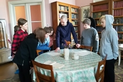 Latviešu valodas un literatūras konsultācija 6. klases audzēkņiem Andreja Upīša memoriālajā muzejā