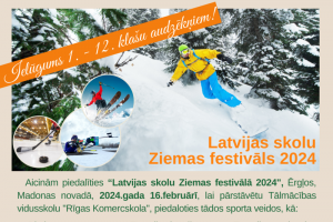 LATVIJAS SKOLU ZIEMAS FESTIVĀLS 2024