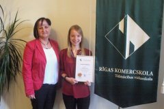 Pirmā skolas diena Tālmācības vidusskolā «Rīgas Komercskola» - 12.09.2015.