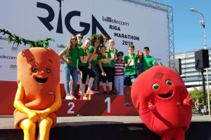 Rīgas Komercskola Lattelecom Rīgas maratonā