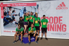 Rīgas Komercskolas komanda startēja Tet Rīgas maratonā  - 25.05.2019.