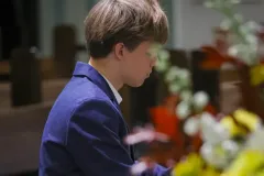 Rīgas Komercskola Zinību diena Doma baznīcā - audzēknis komponists
