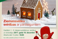 Ziemassvētku svinības ar pārsteigumiem - 19.12.2017.
