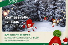 Ziemassvētku svinības pie Pokaiņa - 18.12.2015.
