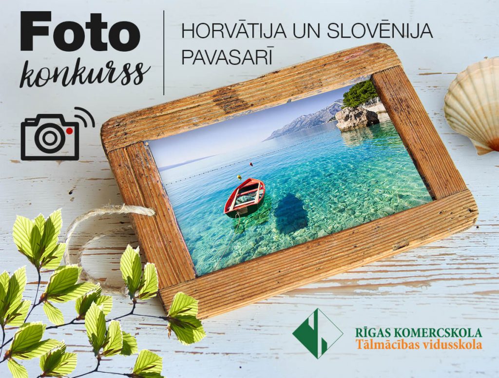 Piedalies Foto konkursā «Horvātija un Slovēnija pavasarī»