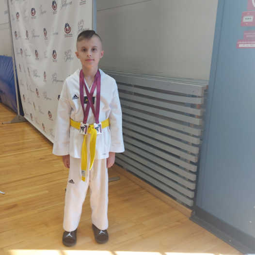 Reinim Jurānam 1. vieta Latvijas Taekwondo federācijas rīkotajās sacensībās Jelgava Open 2022!